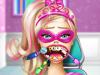 Juego de Para Niños Super Barbie Dentist Care