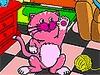Juego de Para Niños Rosy Coloring House Cats
