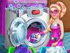Juego de Para Chicas Super Barbie Washing Capes