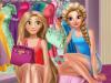 Juego de Para Chicas Elsa and Rapunzel Dressing Room